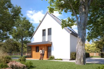  Projekt domu Brzdąc (BSA2309) - projekt domu parterowego z poddaszem - Zdjęcie 4