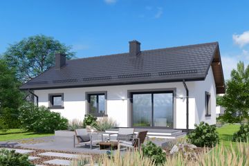  Projekt domu APS 244 + G (LUA1539) - projekt domu parterowego - Zdjęcie 5