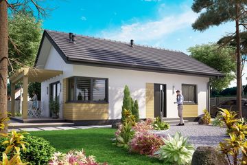  Projekt domu KA131 (PKT1203) - projekt domu parterowego - Zdjęcie 1