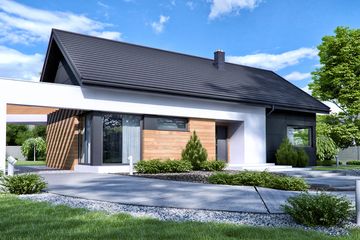  Projekt domu Homekoncept 44 Ytong (KRX1170) - projekt domu parterowego - Zdjęcie 1