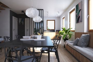  Projekt domu Gąsawa aa 70 (KRP2546) - projekt domu parterowego z poddaszem - Zdjęcie 3