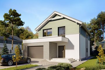  Projekt domu Emi (BSE1204) - projekt domu z pełnym piętrem - Zdjęcie 1