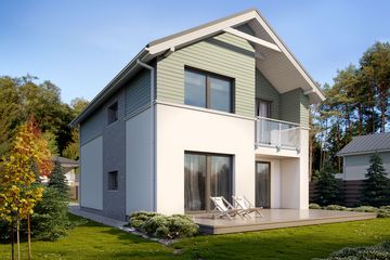  Projekt domu Emi (BSE1204) - projekt domu z pełnym piętrem - Zdjęcie 2