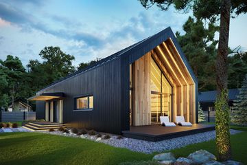  Projekt domu Hana 3 (BSE1206) - projekt domu parterowego - Zdjęcie 4