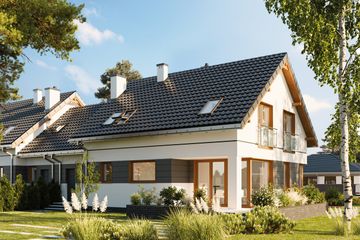  Projekt domu Bartek Duolit (1741) (KRD2892) - projekt domu parterowego z poddaszem - Zdjęcie 4