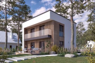 Projekt domu Lopra 3 (BSA2312) - projekt domu z pełnym piętrem - Zdjęcie 1