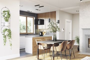  Projekt domu E-285a (WAX1206) - projekt domu parterowego z poddaszem - Zdjęcie 3