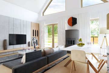  Projekt domu Chmiel z garażem 1-st. [A] (WRF2330) - projekt domu parterowego - Zdjęcie 8