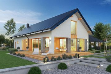  Projekt domu Domena 139 C (WRW1362) - projekt domu parterowego - Zdjęcie 2