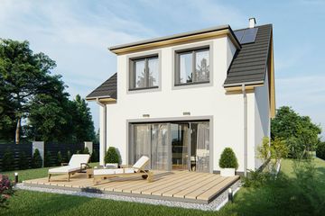  Projekt domu Gilbert 6 (WRD3047) - projekt domu parterowego z poddaszem - Zdjęcie 2