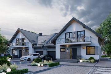  Projekt domu APS 237 wariant 2 (LUA1543) - projekt domu parterowego z poddaszem - Zdjęcie 3