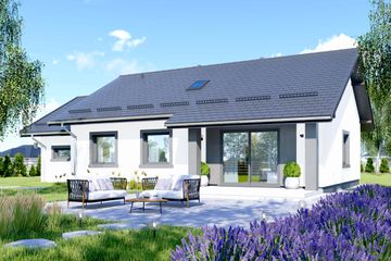  Projekt domu APS 239 + G (LUA1544) - projekt domu parterowego - Zdjęcie 2