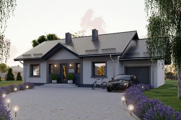  Projekt domu APS 239 + G (LUA1544) - projekt domu parterowego - Zdjęcie 3