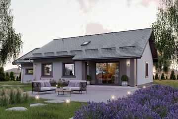  Projekt domu APS 239 + G (LUA1544) - projekt domu parterowego - Zdjęcie 4