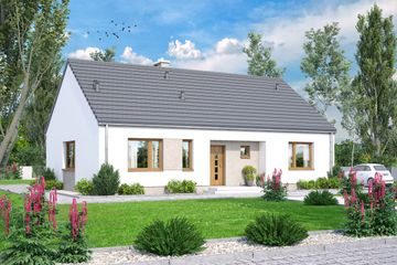  Projekt domu Mokka Minimo (WOF1164) - projekt domu parterowego - Zdjęcie 1