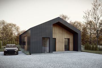  Projekt domu Syriusz 1 (SLT1009) - projekt domu parterowego - Zdjęcie 3