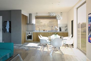  Projekt domu AX 111 (KZO1000) - projekt domu parterowego z poddaszem - Zdjęcie 3