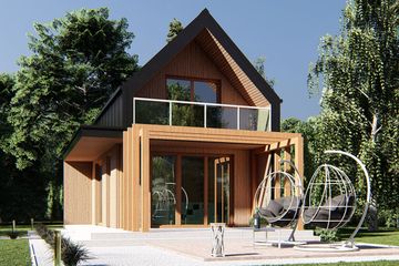  Projekt domu uA283 (WCB1325) - projekt domu parterowego - Zdjęcie 2