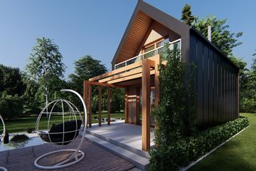  Projekt domu uA283 (WCB1325) - projekt domu parterowego - Zdjęcie 5