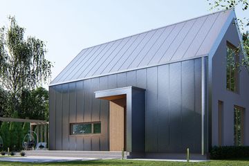  Projekt domu uA284 (WCB1326) - projekt domu parterowego z poddaszem - Zdjęcie 3