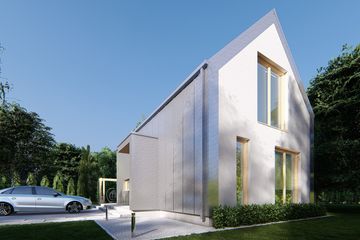  Projekt domu uA284 (WCB1326) - projekt domu parterowego z poddaszem - Zdjęcie 5