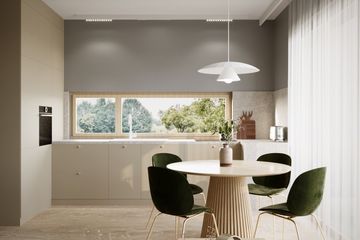  Projekt domu uA284 (WCB1326) - projekt domu parterowego z poddaszem - Zdjęcie 6