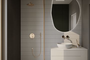  Projekt domu uA284 (WCB1326) - projekt domu parterowego z poddaszem - Zdjęcie 9