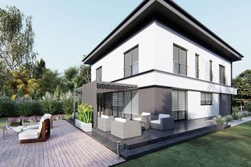  Projekt domu uA253 (WCB1329) - projekt domu z pełnym piętrem - Zdjęcie 3