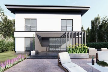  Projekt domu uA253 (WCB1329) - projekt domu z pełnym piętrem - Zdjęcie 4