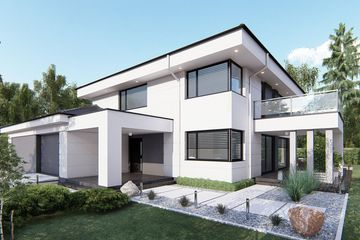  Projekt domu uA195 (WCB1330) - projekt domu z pełnym piętrem - Zdjęcie 2