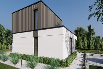  Projekt domu uA280 (WCB1332) - projekt domu z pełnym piętrem - Zdjęcie 4