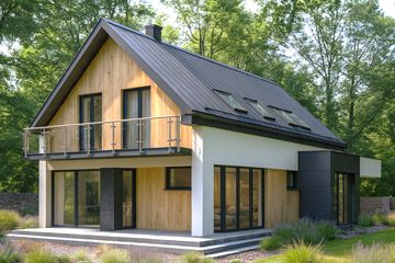  Projekt domu HG-I22A (KRM1099) - projekt domu parterowego z poddaszem - Zdjęcie 4