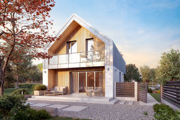  Projekt domu Porfir (BSA2313) - projekt domu parterowego z poddaszem - Zdjęcie 5