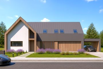  Projekt domu A-59 (PZB1074) - projekt domu parterowego z poddaszem - Zdjęcie 4