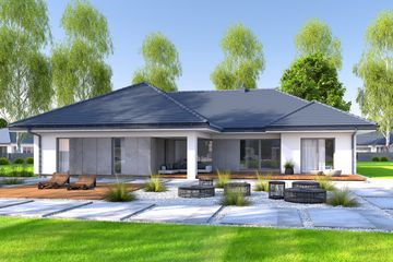  Projekt domu Madera A (BBE1050) - projekt domu parterowego - Zdjęcie 1