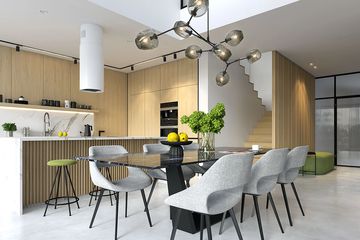  Projekt domu Z tarasem 1 (WAW1151) - projekt domu parterowego z poddaszem - Zdjęcie 5