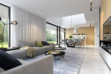  Projekt domu Z tarasem 1 (WAW1151) - projekt domu parterowego z poddaszem - Zdjęcie 7