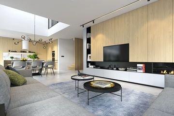  Projekt domu Z tarasem 1 (WAW1151) - projekt domu parterowego z poddaszem - Zdjęcie 8