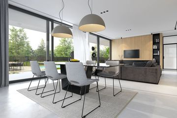  Projekt domu Z tarasem 2 (WAW1152) - projekt domu parterowego z poddaszem - Zdjęcie 4