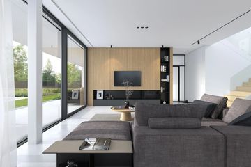  Projekt domu Z tarasem 2 (WAW1152) - projekt domu parterowego z poddaszem - Zdjęcie 7