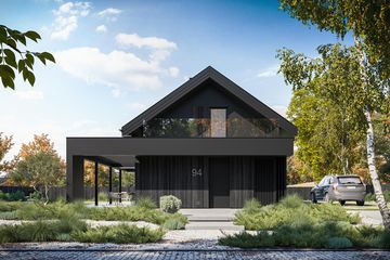  Projekt domu HomeKoncept 94 A (KRX1172) - projekt domu parterowego z poddaszem - Zdjęcie 4