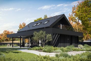  Projekt domu HomeKoncept 94 A (KRX1172) - projekt domu parterowego z poddaszem - Zdjęcie 5