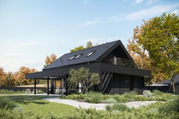  Projekt domu HomeKoncept 94 A (KRX1172) - projekt domu parterowego z poddaszem - Zdjęcie 6