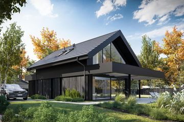  Projekt domu HomeKoncept 94 A (KRX1172) - projekt domu parterowego z poddaszem - Zdjęcie 7