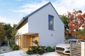  Projekt domu Porfir 2 (BSA2314) - projekt domu parterowego z poddaszem - Zdjęcie 4