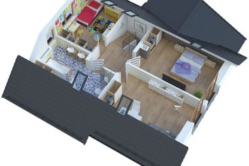  Projekt domu BW-36 wariant 17 (JGC1244) - projekt domu parterowego z poddaszem - Zdjęcie 5