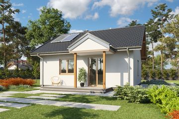  Projekt domu Miniatura (1780) (KRD2897) - projekt domu parterowego - Zdjęcie 3