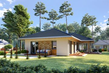  Projekt domu Tamara Polo (1778) (KRD2896) - projekt domu parterowego - Zdjęcie 4