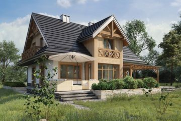  Projekt domu Jadzia (1774) (KRD2901) - projekt domu parterowego z poddaszem - Zdjęcie 6