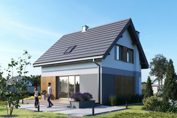  Projekt domu Smyk Solo (1771) (KRD2894) - projekt domu parterowego z poddaszem - Zdjęcie 4